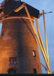 Molendijk 91, Nieuwe Tonge, molen d'Oranjeboom. Deze molen dateert van 1768.